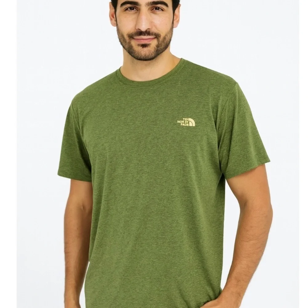 The North Face Green Tee Alpine Shirt Mens Size XL